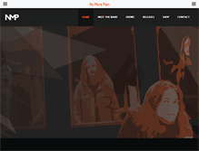 Tablet Screenshot of nomorepainmusic.com